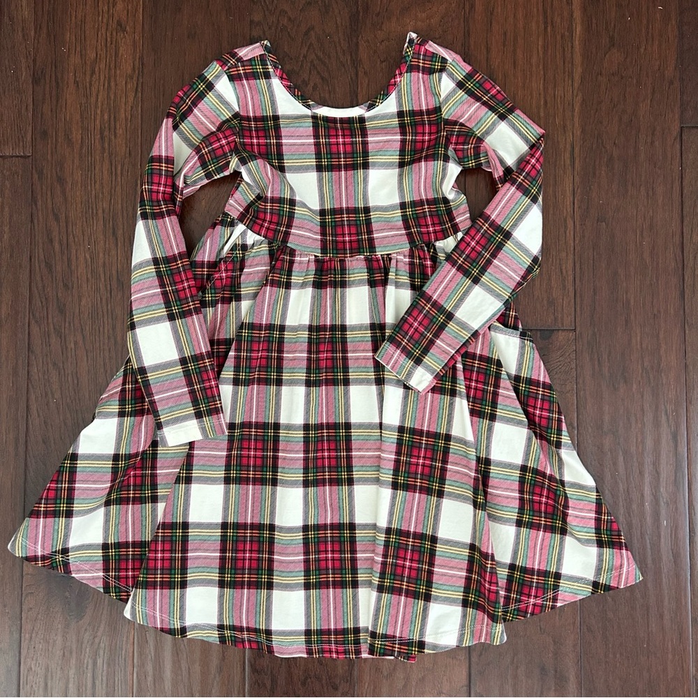 Hanna Andersson - Plaid Long Sleeve Dress